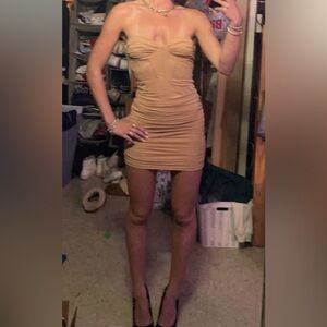 Princess Polly strapless mini dress